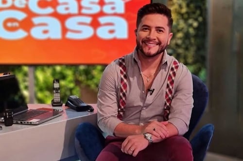 Presentador de ‘De Casa en Casa’ sufrió ‘extraño’ accidente. Así quedó su rostro