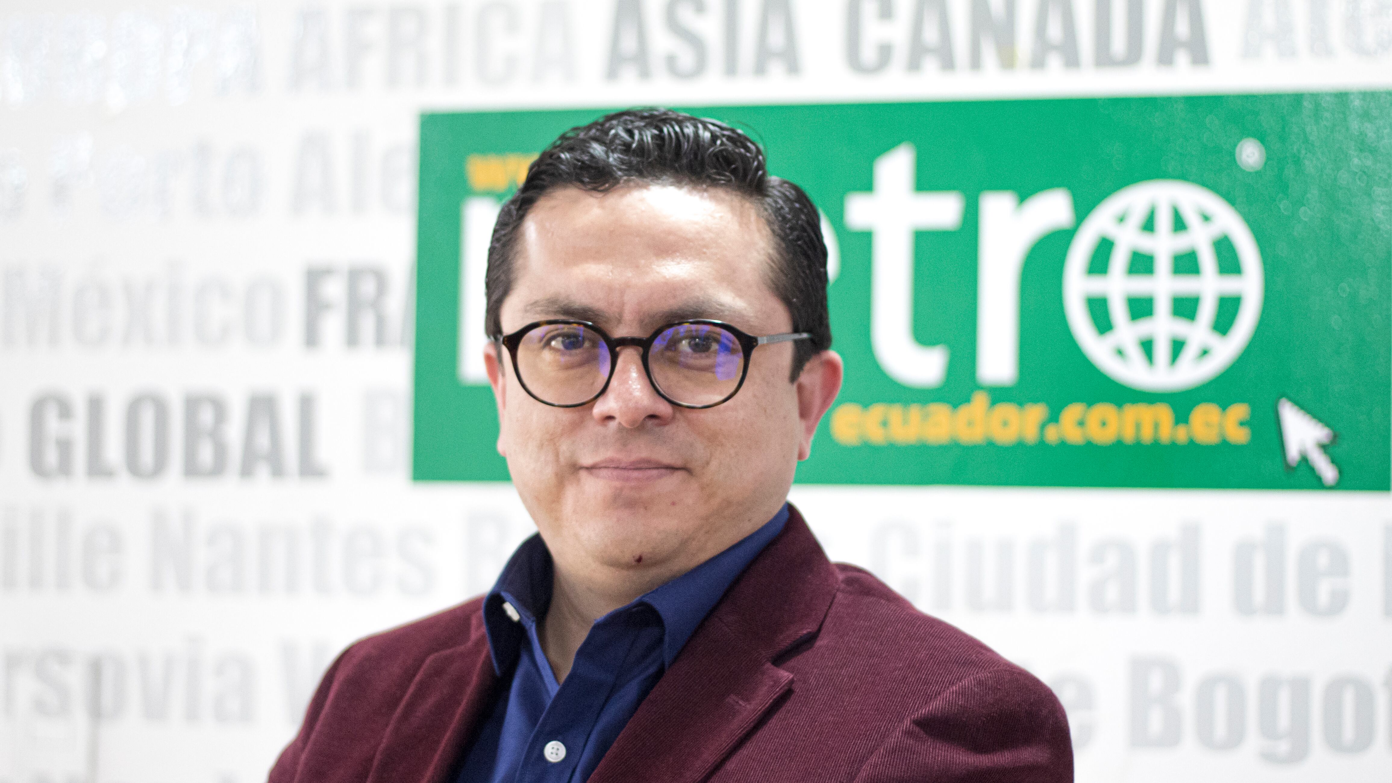 Darwin Álvarez, Gerente General de GAES Ecuador