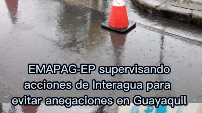 Emapag supervisa acciones de Interagua.