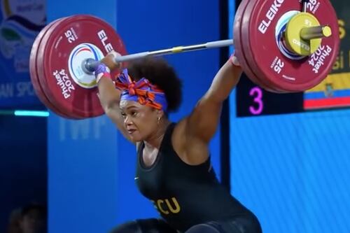 ¿Por dónde y a qué hora ver a Neisi Dajomes en los Juegos Olímpicos de París 2024?