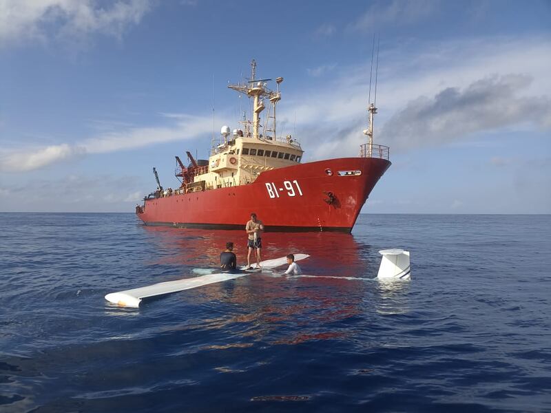 Así fue el rescate de la avioneta que desapareció del radar en Galápagos