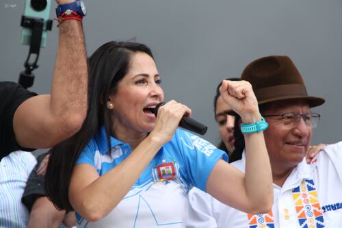 Luisa González no reconoce los resultados de las elecciones 2025
