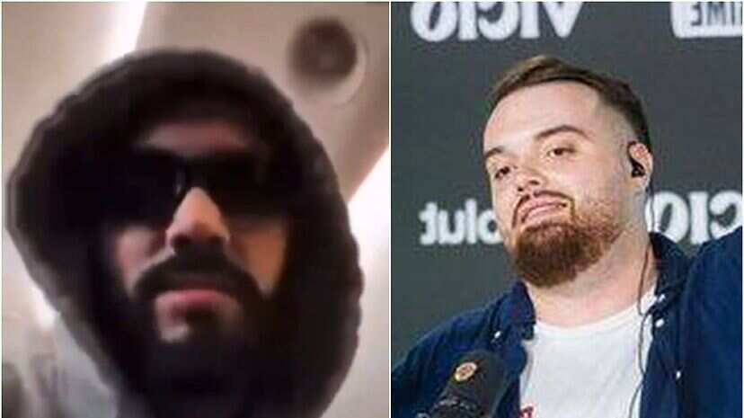 Anuel AA e Ibai Llanos tras la Velada