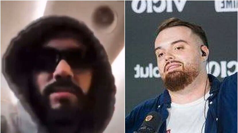 Anuel AA e Ibai Llanos tras la Velada