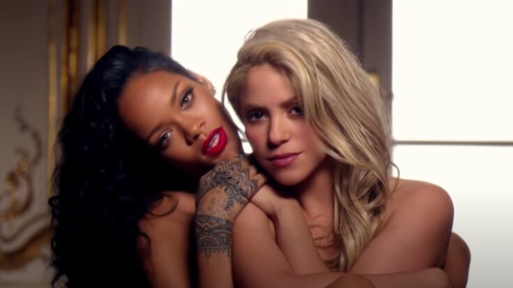 Shakira y Rihanna en video musical del 2012