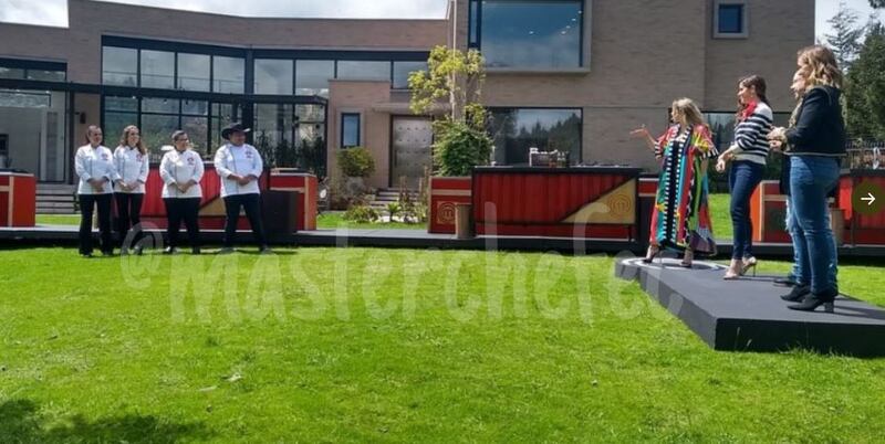 Imágenes de la grabación de semifinal de MasterChef Ecuador (Foto: Captura de Twitter)