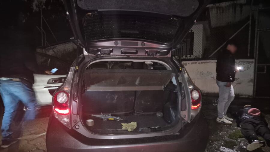 Así liberaron a un taxista que fue secuestrado por presuntos integrantes de “Los Choneros” en Quito