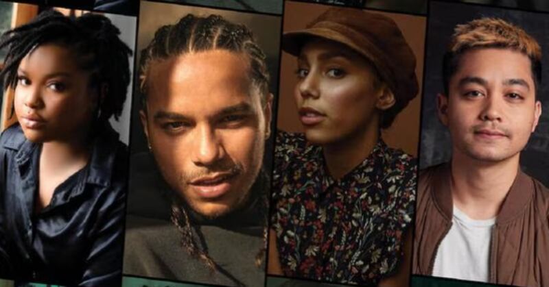 Protagonistas de la serie musical "Neon"
