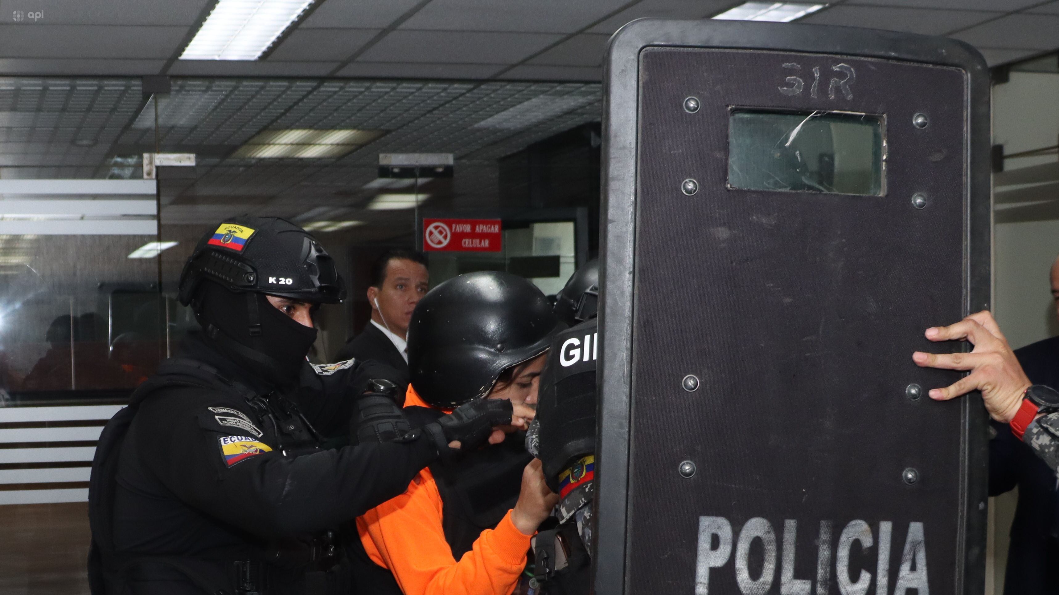 Quito, lunes 3 de junio del 2024
Corte Nacional de Justicia, Audiencia de Testimonio Anticipado en el caso Purga de Daniel Salcedo, Mayra Salazar