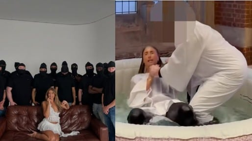 Lily Phillips bautizo, influencer OnlyFans