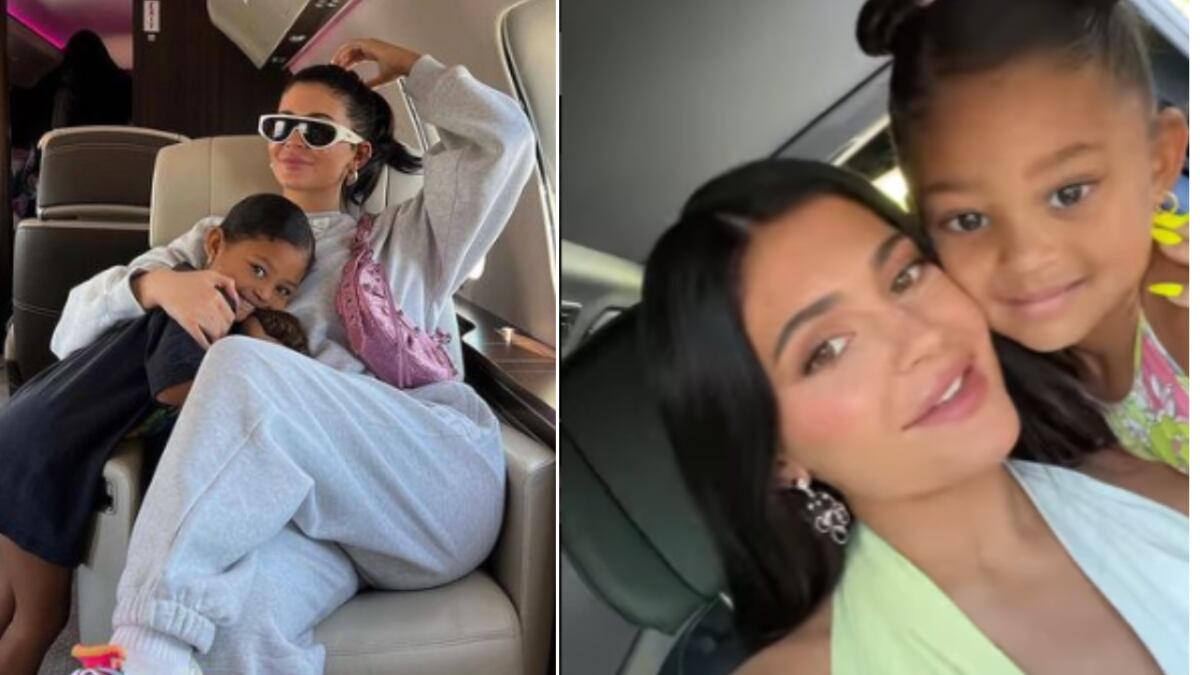 Stormi, hija de Kylie Jenner cautiva con su dulcura en cada una de sus apariciones.