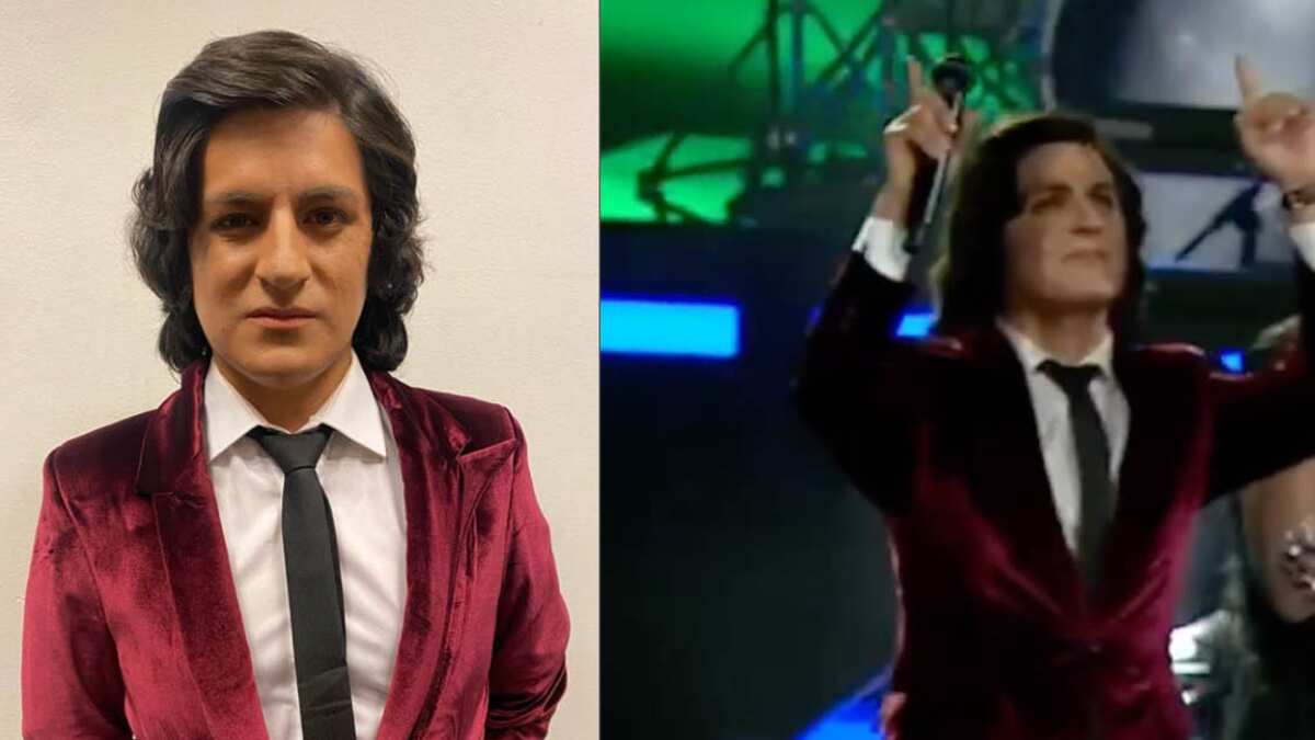 Roberth Ordóñez imita a Camilo Sesto