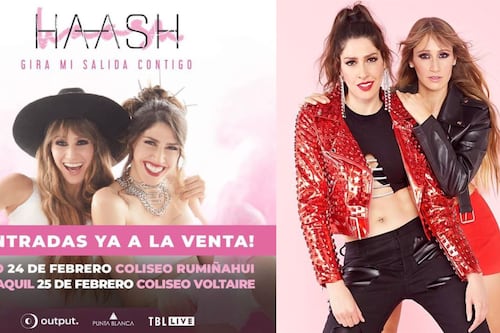 !Ha-Ash en Ecuador! Los datos que deberías conocer sobre las hermanas antes del concierto