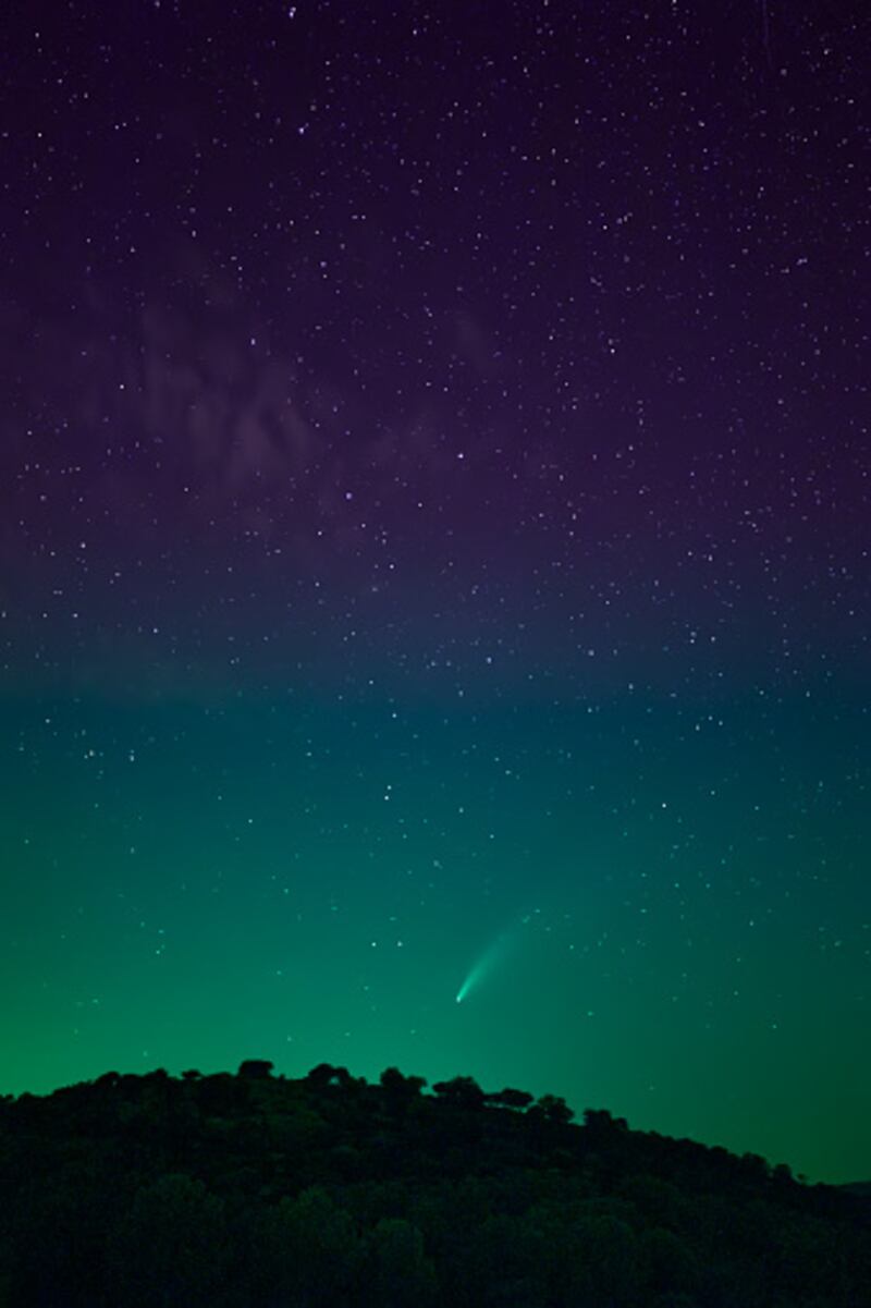 Cometa verde será visto desde Ecuador