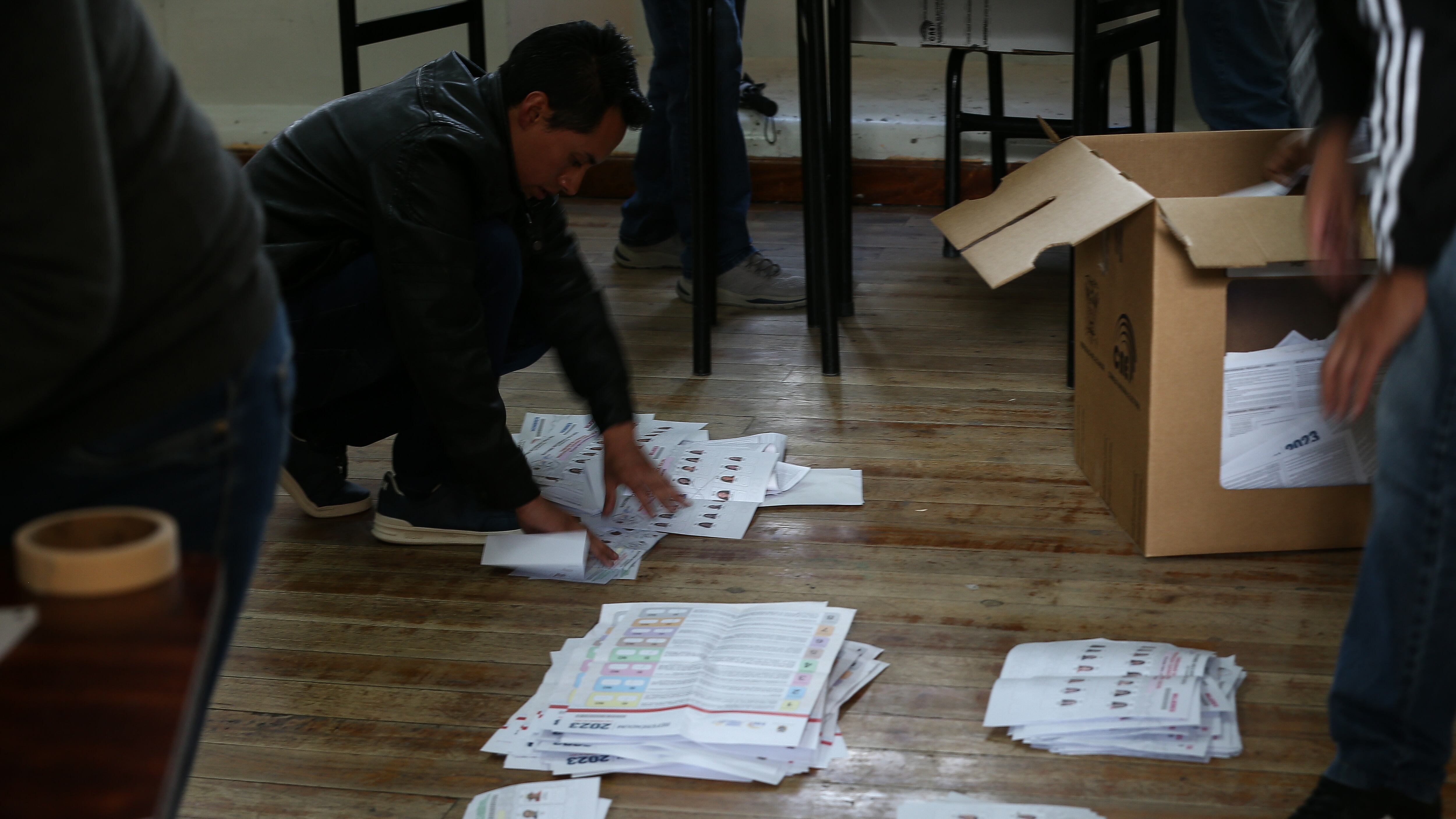 Cierre de mesas de las elecciones