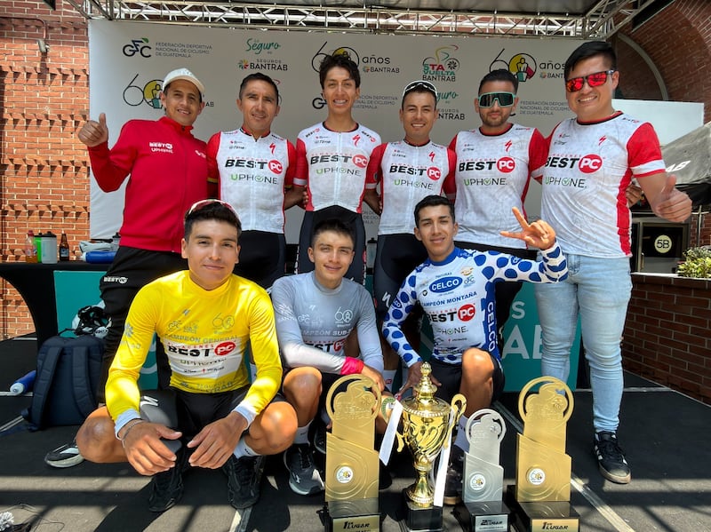 Best PC Ecuador se consagra campeón de la Vuelta Bantrab en Guatemala - Fuente: Boletín de Prensa