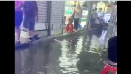 La Bahía terminó inundada