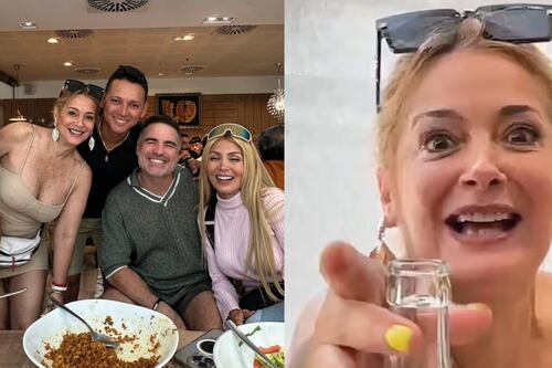 Marián Sabaté se tragó su carilla dental mientras celebraba la Fiesta Nacional del Ecuador en Barcelona