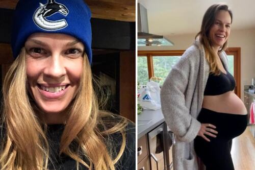 Hilary Swank tiene al esposo más guapo y detallista: fotos que muestran cómo la apoya en su embarazo