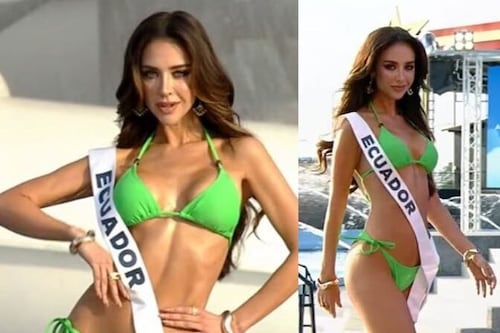 Así le fue a Nadia Mejía en la pasarela de traje de baño en el Miss Universo 2025