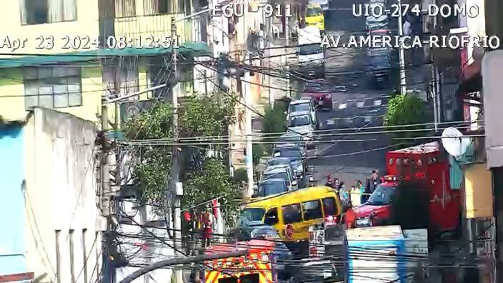 Accidente de tránsito en Quito