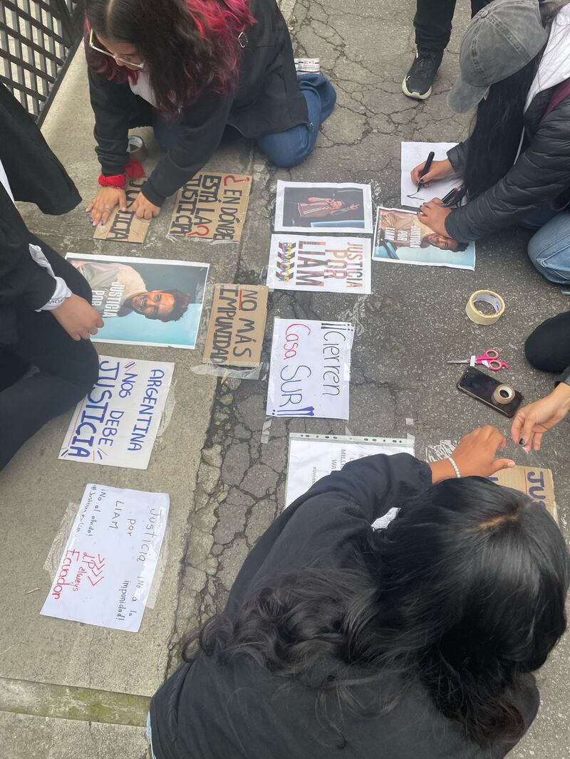 Fans de Liam Payne realizaron una marcha exigiendo justicia por su fallecimiento en Argentina