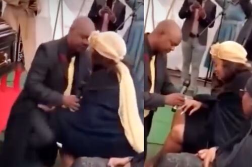 Un pastor solicitó matrimonio a una viuda durante el funeral de su esposo