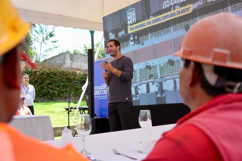 Familias accedieron a casas propias con tasa preferencial del 4,99% en un proyecto habitacional impulsado por el Ejecutivo