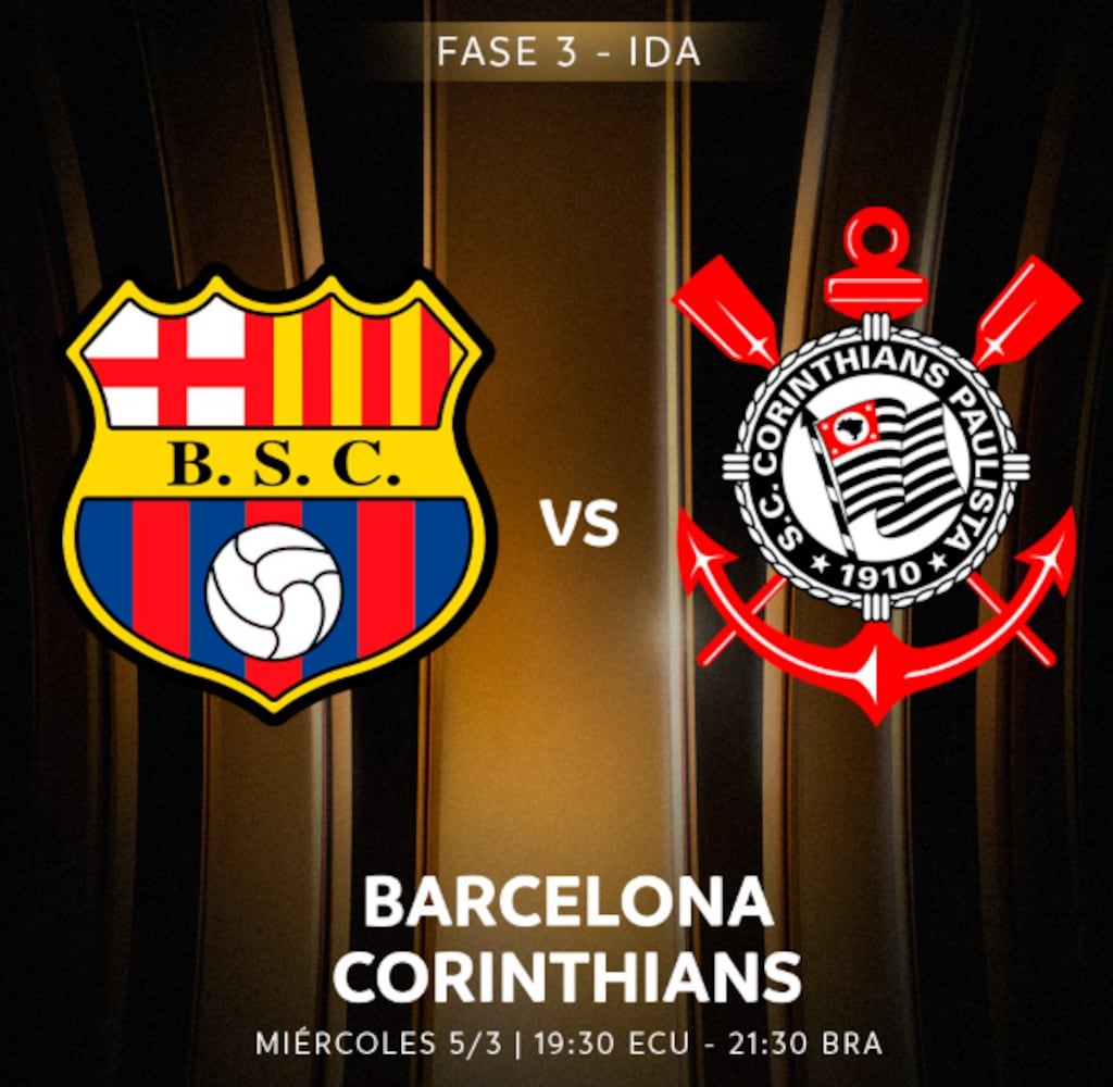 Barcelona SC vs Corinthians: Hora y cómo ver en vivo el duelo de ida en ...