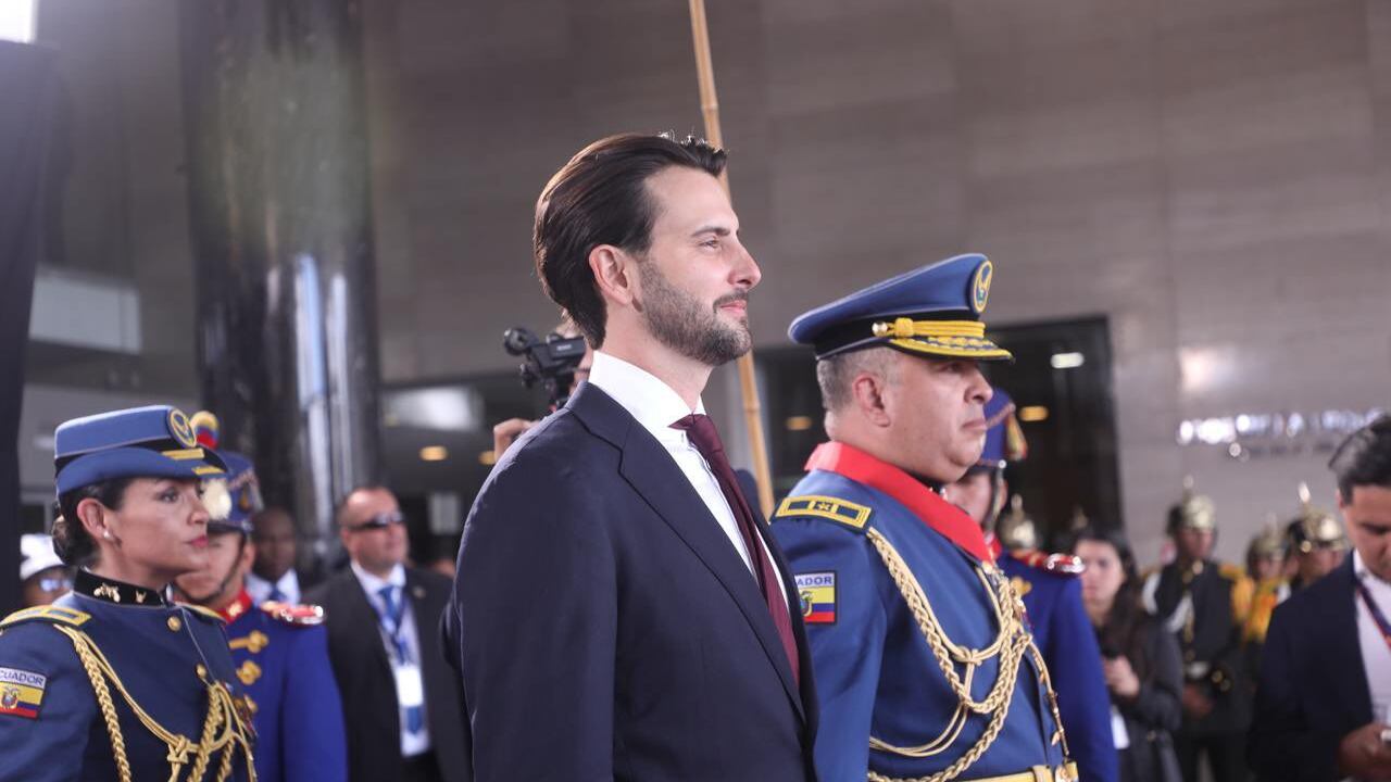 Niels Olsen en la posesión presidencial de Daniel Noboa: “vamos a hacer historia”