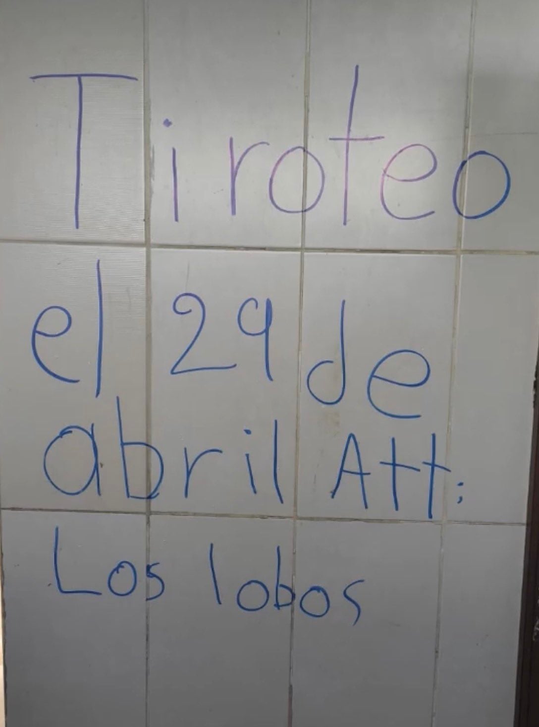 AMENAZA DE TIROTEO ALERTA A COLEGIO EN CUENCA