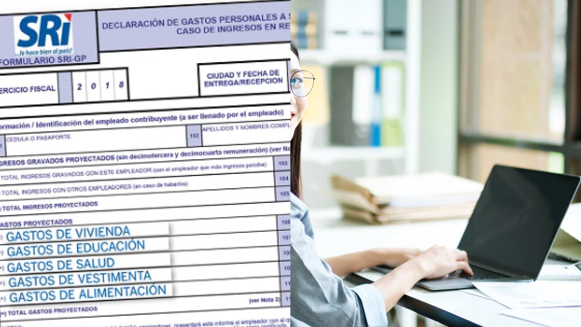 SRI, Anexo de Gastos Personales