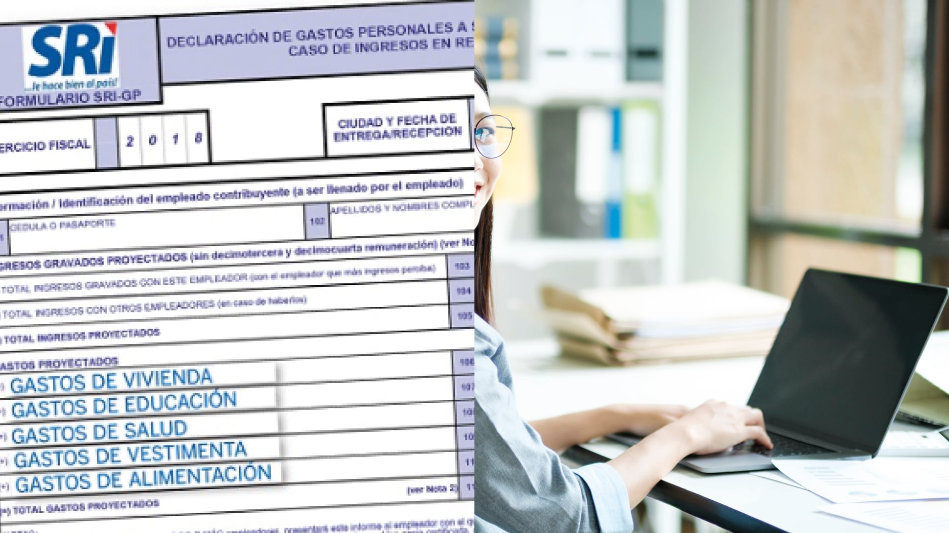SRI, Anexo de Gastos Personales