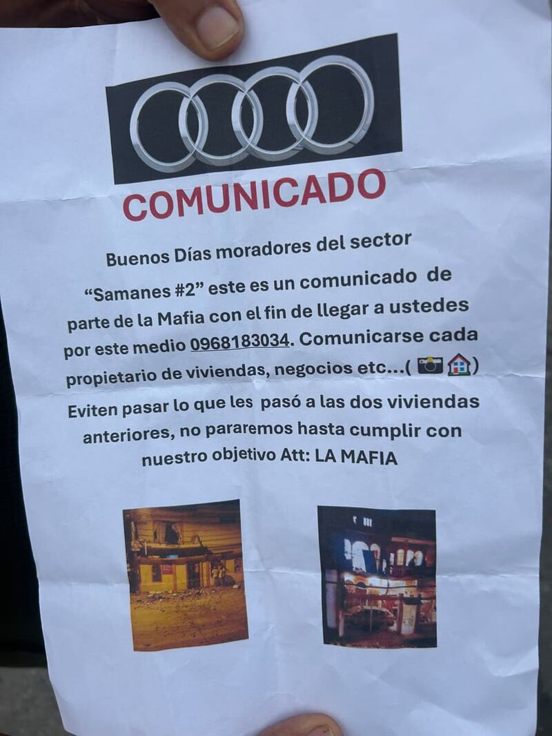 Atentado en Samanes 2.
