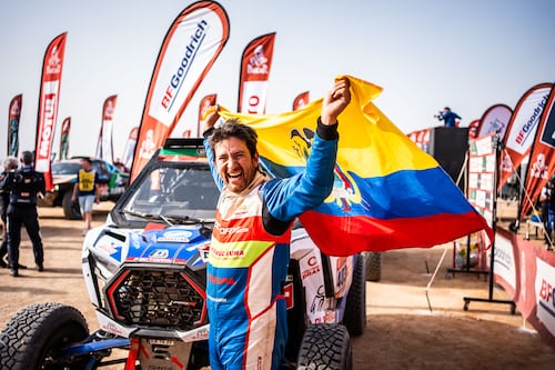 La travesía de Sebastián Guayasamín en el segundo mejor Rally Dakar de su vida