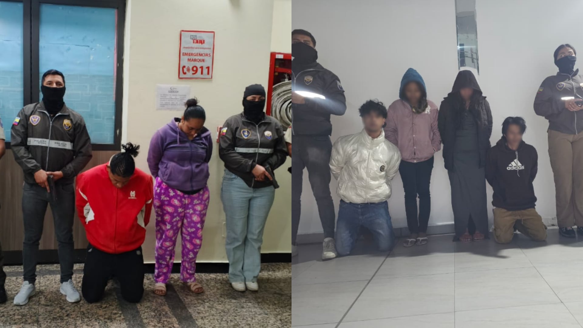 Desmantelan bodega de drogas de Los Lobos que abastecía a expendedores en el sur de Quito