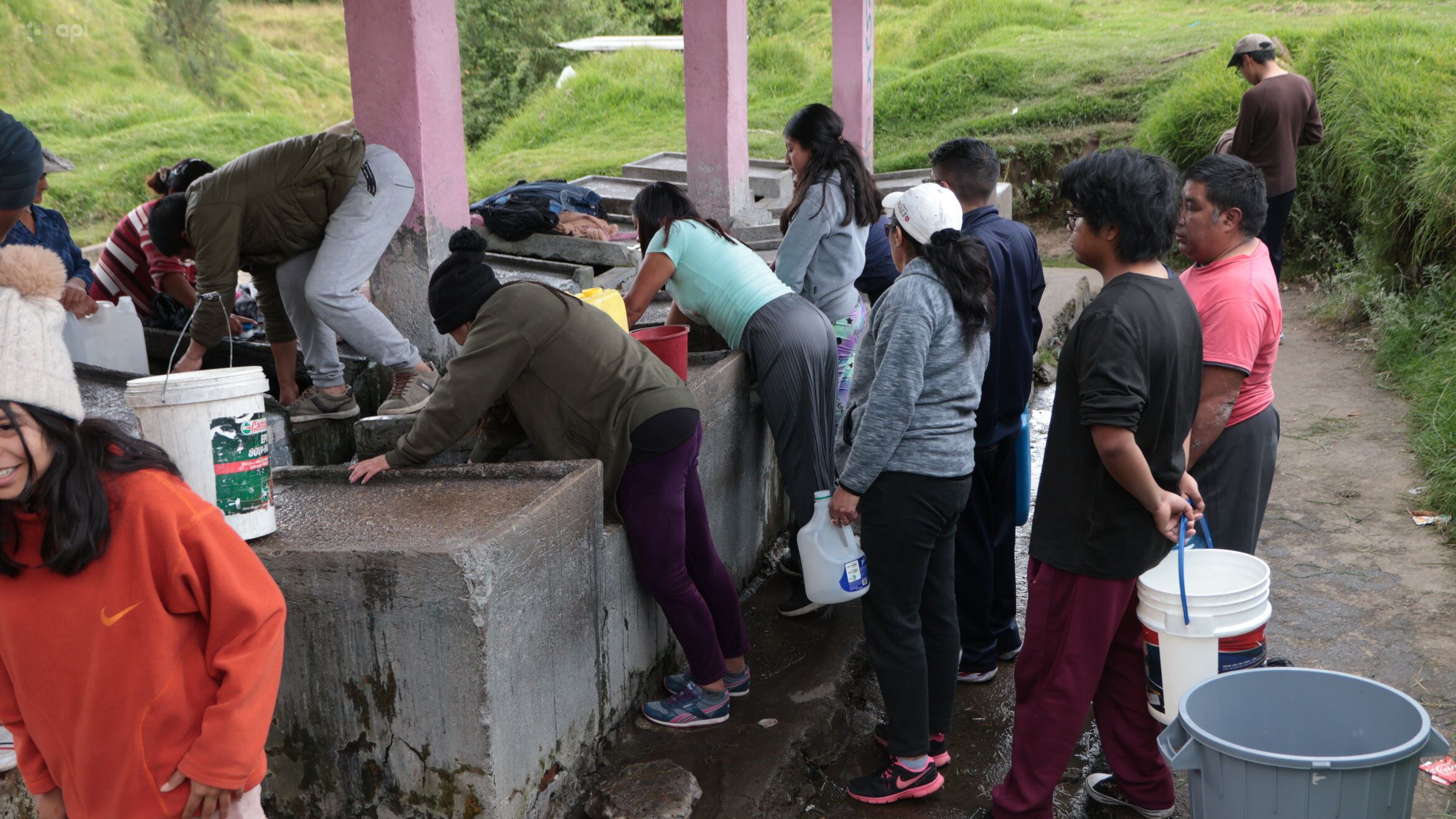Falta de agua en el sur de la capital