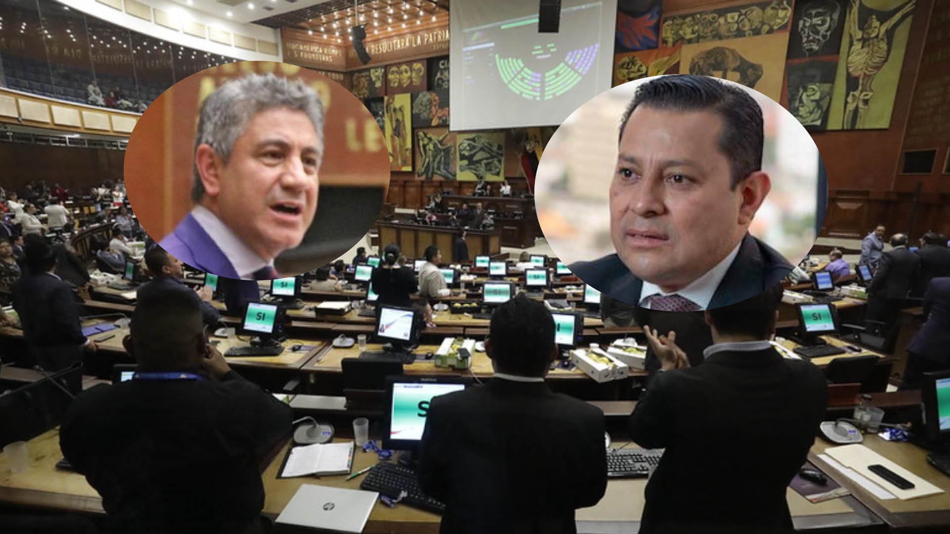 Asamblea Nacional censuró a Juan José Murilló y destituyó a Fausto Murillo de su cargo como vocal del Consejo de la Judicatura.
