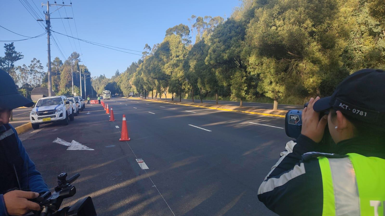 Operativo por exceso de velocidad