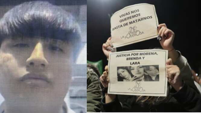 Tony Janzen Valverde Victoriano, alias “Pequeño J”, tras el triple femicidio de Florencio Varela.