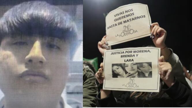 Tony Janzen Valverde Victoriano, alias “Pequeño J”, tras el triple femicidio de Florencio Varela.