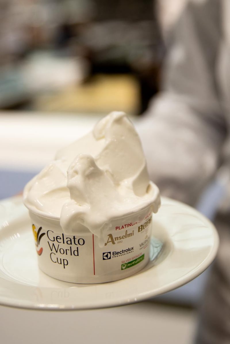 Marco Andrade, el maestro heladero manabita llevó la identidad ecuatoriana a la Gelato World Cup en Italia