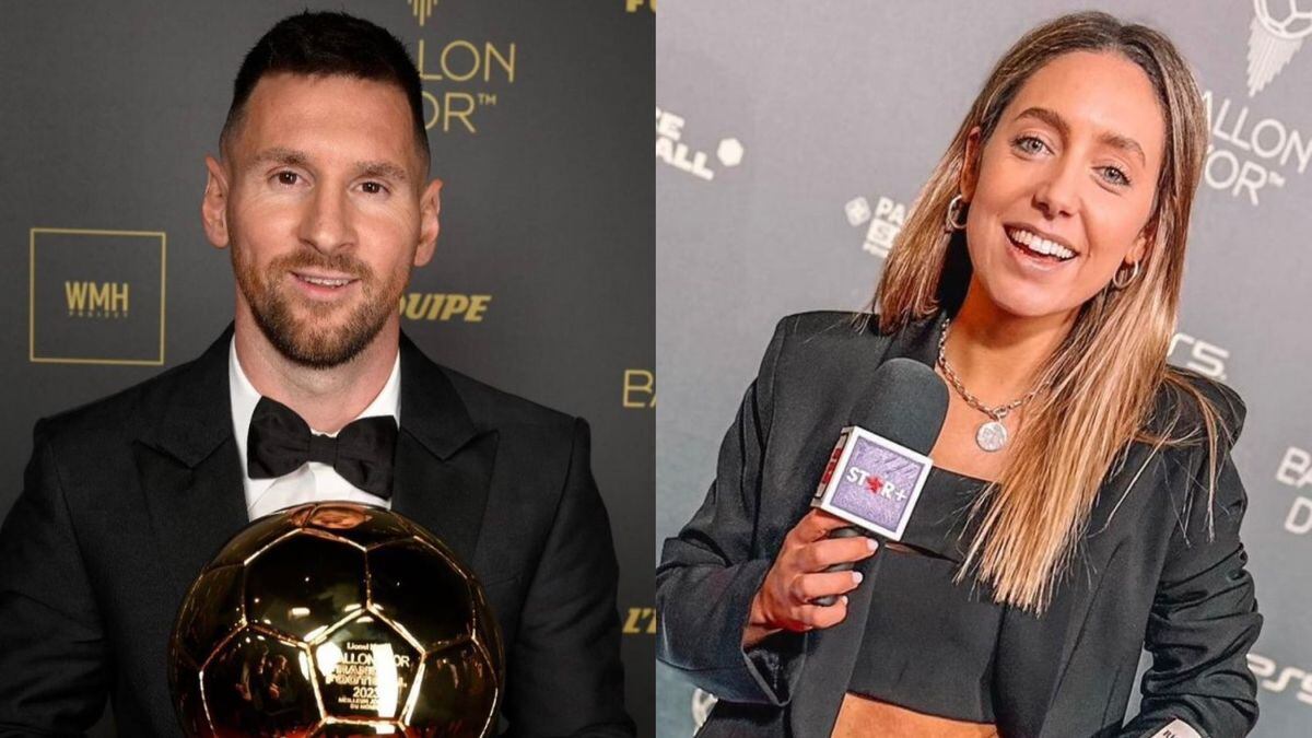 Messi y Sofía Martínez
