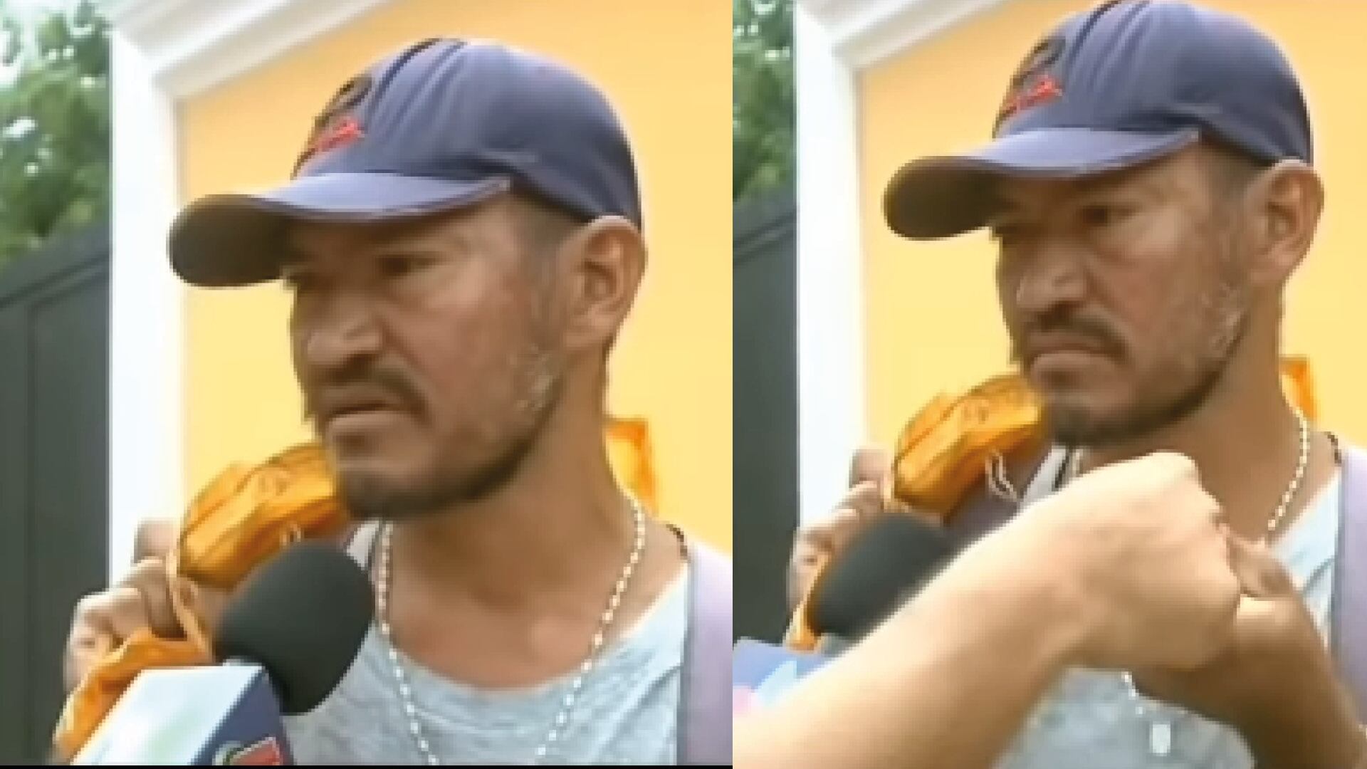 Engañan a periodista en plena transmisión por un presunto testigo de un accidente