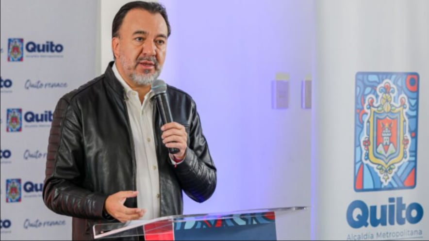 Pabel Muñoz, alcalde de Quito