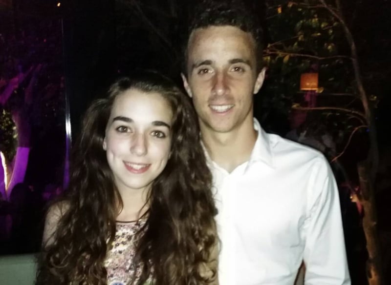 Diogo Jota y su esposa, Rute Cardoso