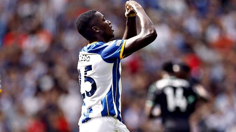 Lleva dos goles con el Brighton en total