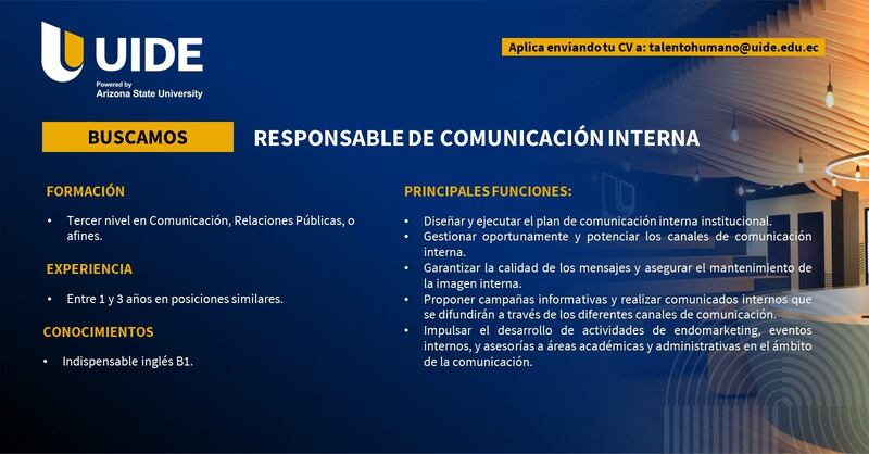 Trabajos en Quito
