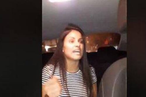 ‘¡Te voy a enseñar quién soy!’: mujer agrede a conductor de Uber