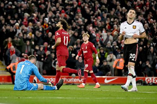 ESTADÍSTICAS | Liverpool y una ‘paliza’ al Manchester United se mete en las máximas goleadas de los últimos años en la Premier League